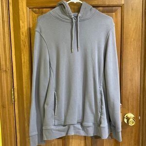 H&M mens hoodie with kangaroo pocket.  size medium.  grey